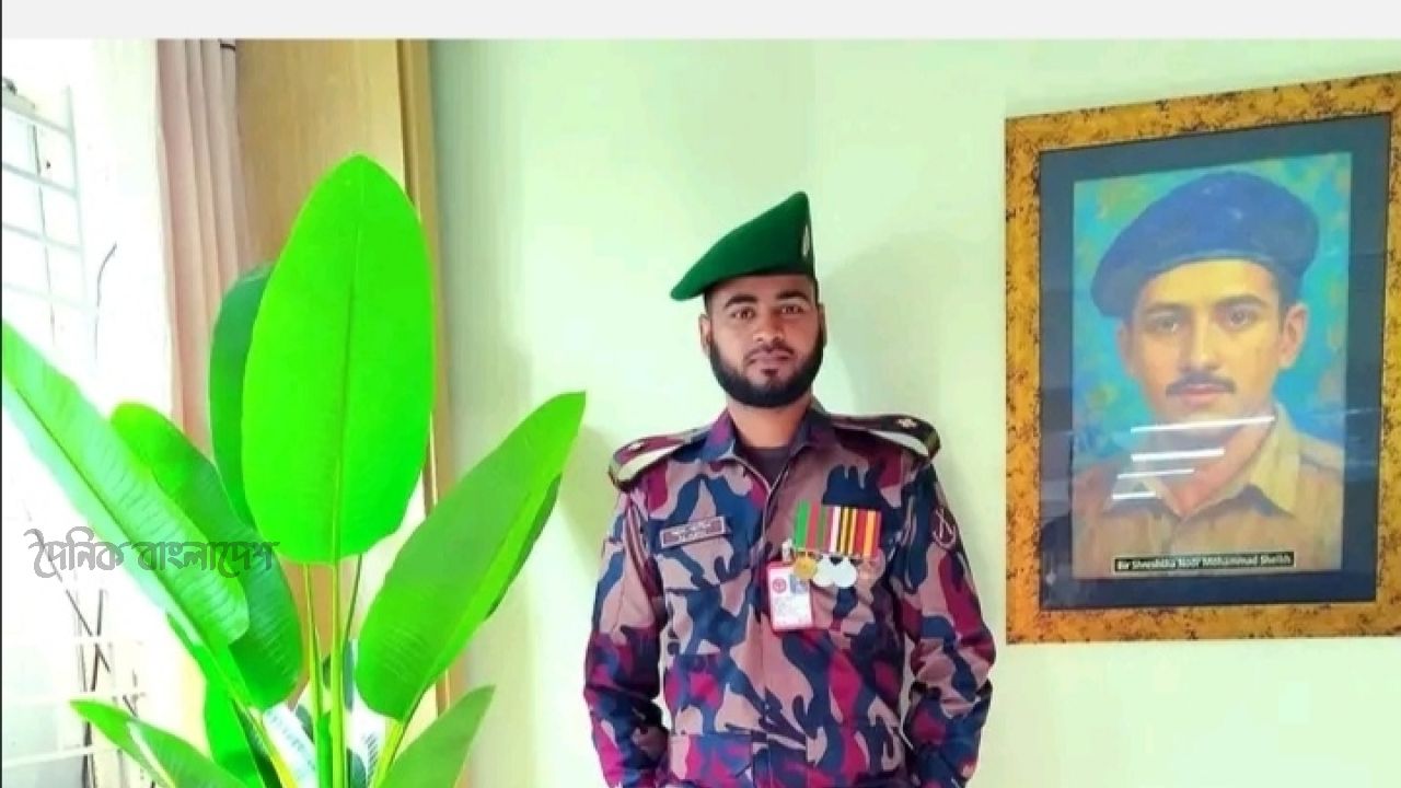 বীরশ্রেষ্ঠ শহীদ ল্যান্স নায়েক নূর মোহাম্মদ শেখ এর ৫৫তম শাহাদাত বার্ষিকী শ্রদ্ধাঞ্জলি ল্যান্স নায়ক আল-আমিন শেখ