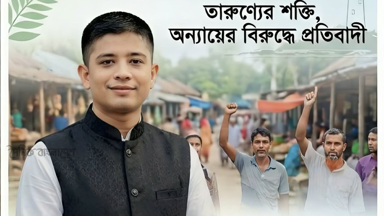 হ্নীলা ইউপি নির্বাচনে ৩ নং ওয়ার্ডের মেম্বার হিসেবে প্রার্থী ঘোষণা তরুণ ছাত্রনেতা কামরুল ইসলাম রাজু
