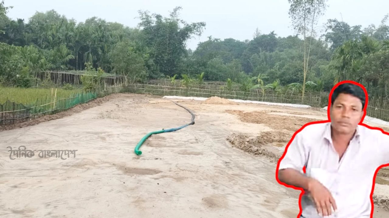 রাবেতা খালে বালু উত্তোলন বন্ধে অভিযান, এসিল্যান্ড ফেরার পর অভিযোগকারীর বাড়িতে সশস্ত্র হামলা